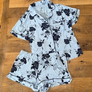 NWOT Auden Floral Print Women's Pajama Set -Size Large
